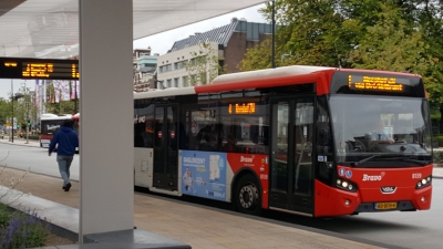Bus op station Tilburg