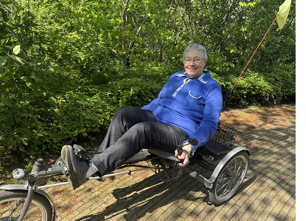 op de fiets