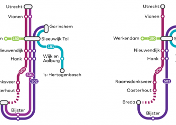 wijzigingen Brabantliner
