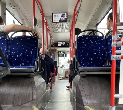 Reizigers beoordelen veiligheidsgevoel in de bus met een 7,5.